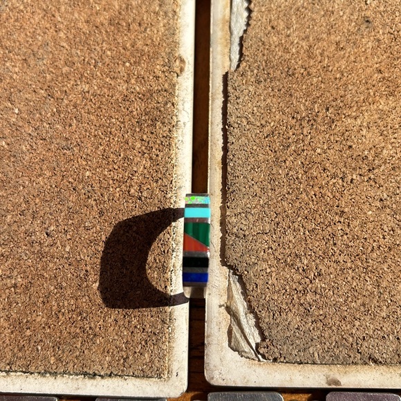 Lot of sterling silver bracelet and ring vintage - Picture 5 of 6